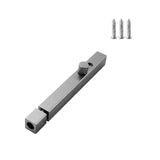 Maxbell Door Latch Sliding Lock Barrel Bolt Latch for Interior and Outdoor Yard 120mm Gray