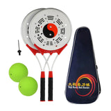 Maxbell Tai Racket Ball Set Wing Chun Wushu for Elderly Exercise Equipment Set J
