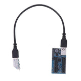 Max PCI-E X1 to X4 Powered Riser Graphics Extension Adapter Card USB 3.0 Cable
