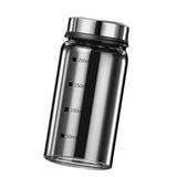 Maxbell Seasoning Shaker Stainless Steel Adjust Hole Separable for Salt Spice Pepper Medium