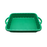 Maxbell Engine Oil Drain Pan Rectangle Oil Drip Pan for Truck Motorbike Vehicle Green