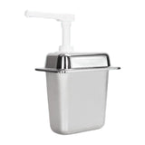 Maxbell 1L Sauce Dispenser Pump Syrups Sauces Sturdy for Hotel Use Restaurant Bar 20ml Output