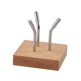 Maxbell Display Stand Base Holder Ball Stand Wood Base for Office Collectibles Decor