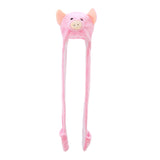 Maxbell Funny Plush Animal Hat Gloves Scarf Fancy Dress Decoration Holiday Hat Pig