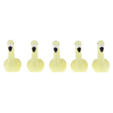 Max 5xMicro Landscape Decor Flamingo Miniature Fairy Garden Ornament Yellow