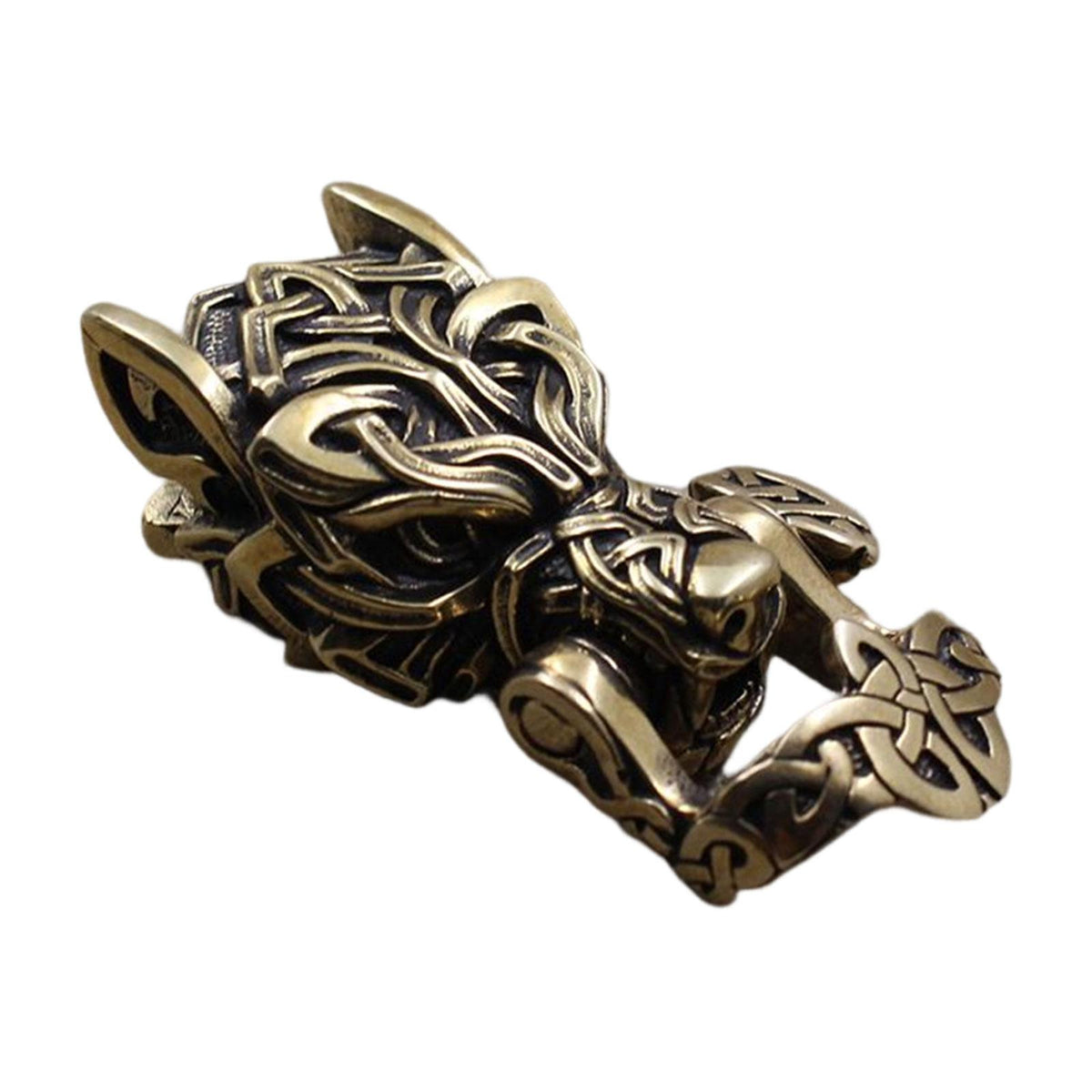 Maxbell Paracord Bracelet Buckle Centerpiece Simple to Use for Camping Traveling Wolf
