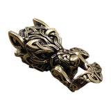 Maxbell Paracord Bracelet Buckle Centerpiece Simple to Use for Camping Traveling Wolf