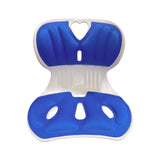 Maxbell Lower Back Support Chair Posture Corrector for Floor Seat Kids Learning Blue