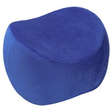 Max Extra Comfort Memory Foam Leg Pillow Side Sleep Knee Pillow A_Royal Blue