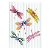 Max Dragonfly 3D Print Window Drapes Insulated Blackout Window Curtains Style-1
