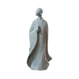 Maxbell Abstract Resin Aquarium Buddha Statue Figurine Fengshui Craft Standing