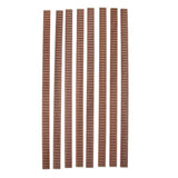 Max Maxb 8 Pieces Sapele Guitar Binding Purfling Strip Edge Guitar Trim Inlay