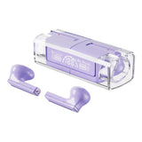 Maxbell Wireless Earbuds Noise Cancelling V5.3 Headphones for Purple
