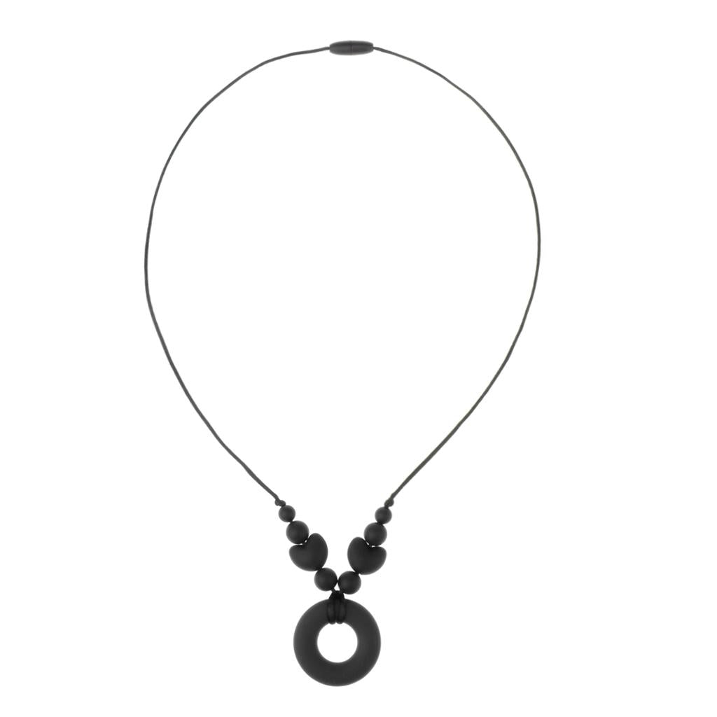 Maxbell Newborn Toys Molars Necklace Infant Non-toxic Silica Molar Soothing Toys