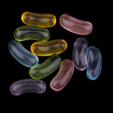 Maxbell 10 Pieces Pill Candy Shape Resin Embellishment for DIY Phone Case Decoration