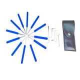 Maxbell 17 Pcs Lockpick Tool Locksmith Padlock Key Extractors Educational Toy Gift
