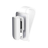 Maxbell sun Visor Sunglasses Clip Organizer Space Saving for Auto SUV White Argent