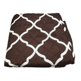 Max Reversible Quilted Waterproof Pet Sofa Furniture Cover Coffee for 3-Seater