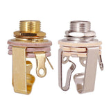 Maxbell 2pcs 1/4" Mono Plug Input for Electric Guitar Pickup Plug Output 6.35mm Plug