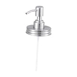 Maxbell Lotion Dispenser Pump Head for Kitchen Sink Neck Size Liquid Dispenser silver