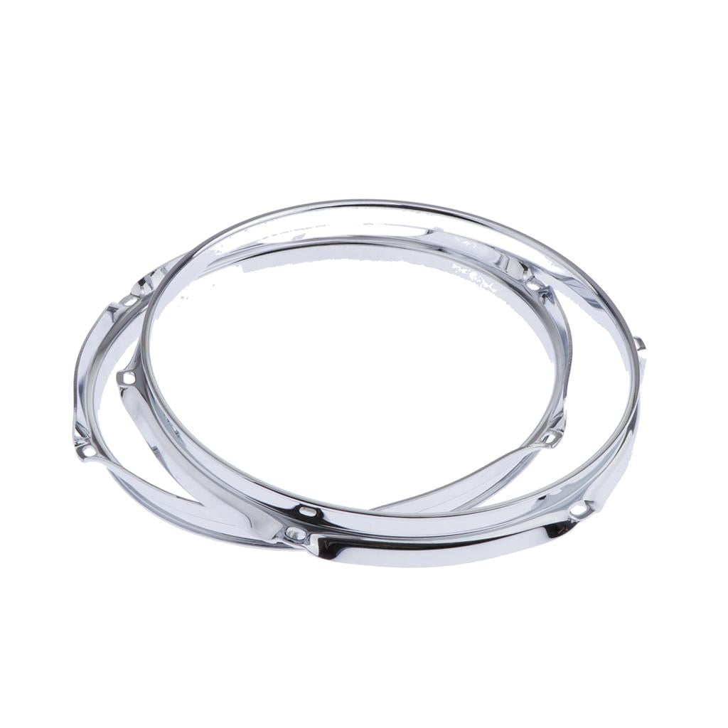 Max Die Cast Melodic Tom Drum Hoops Set Parts Accessories 10 inch 6 Lugs