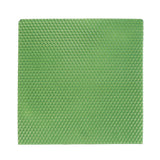 Maxbell 20x20cm honeycomb beeswax slice pieces for pillar candle taper DIY  green