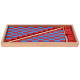 Maxbell Montessori Red & Blue Sticks Kids Early Math Learning Developmental Toy