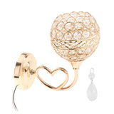Maxbell Wall Sconce Light Crystal Lighting Fixtures Wall Mounted Lamp for Bedroom StyleE
