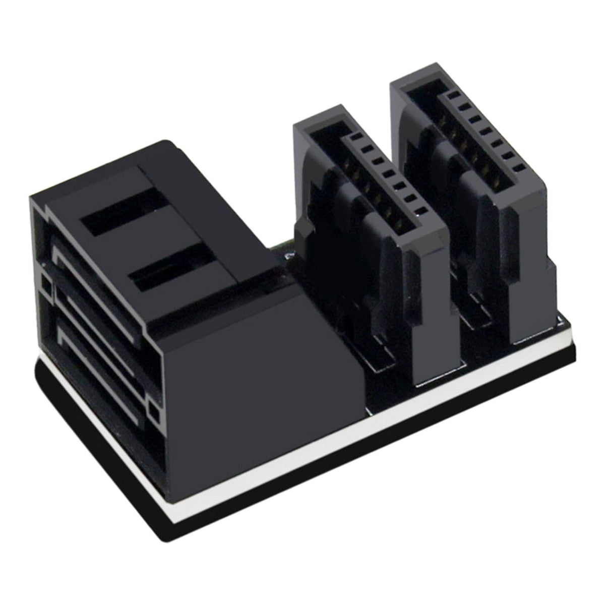Maxbell SATA Adapter Converter Angle 7Pin Male to Female for Motherboard Mainboard 90 degree