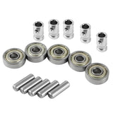 Maxbell 3D Printer Extruder Gears 625ZZ Bearings Shafts Kit for Mk3 MMU2 Set