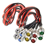 Max 10 pcs/Lot LED Indicator Light Lamp Pilot Dash Directional Car Truck Boat