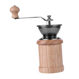 Maxbell Manual Coffee Grinders Adjustable Easy to Settings for Home Pepper Espresso Oak Material