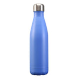 Maxbell 500ML Double-Walled Insulated Bottle Stainless Sports Travel Drinking Water Matt Moroccan Blue