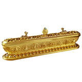 Maxbell Metal Incense Joss Stick Cones Holder Tower Box Insense Burner Golden