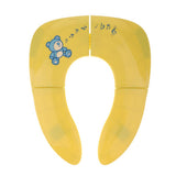 Maxbell Folding Travel Potty Seat For Baby Portable Training Toilet Toddler Yellow