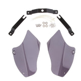 Maxbell 2pcs Motorcycle Air Heat Deflector Reflective Saddle Shields for Harley