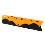 Maxbell Splicing Cat Tunnel Folding Tube Deformable Cat Toys Amusement for Dog Dark Orange Gray