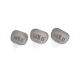 Maxbell 3Pcs Professional Guitar Picks Plectrums Silicone for Electric Guitar Banjo Grey