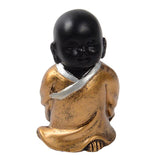 Maxbell Resin Buddha Statue Monk Figurine Tea pet  Ornaments  Style02