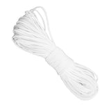 Maxbell Elastic Cord Waist Band White Trimming Sewing Dressmaking 2.5mm