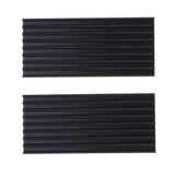Max Computer Graphics Card Cooler Sink Strip Memory Chip Fin Radiator w/Adhesive
