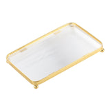 Maxbell snack Rectangular Serving Plate for Bread Fruit Serving Platter