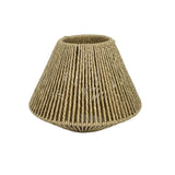 Maxbell Rustic Handwoven Lampshade Chandelier Light Cover for Cafe Office Decoration Small
