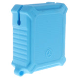 Max Silicon Cover Case For Apple AirPods iPhone Earphones Protective Pouch blue