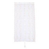 Max Pastoral Tulle Window Roman Curtain Embroidered Sheer for Home 0.8x2m