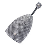 Maxbell Bling Car Key Fob Case Universal Keychain Case Holder 10.8cmx7.8cm for Women White
