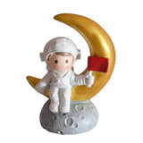 Max Couple Navy Thousand Paper Crane Resin Decoration Astronaut Boy