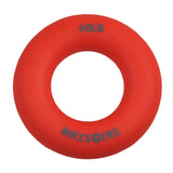 Maxbell Finger Gripper Strengthener Hand Grip Exerciser Ring 60LB Red