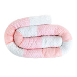 Maxbell Cotton Long Pillow Pad Cot Pillow For Baby Room Crib and Bed Pink