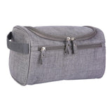 Maxbell Travel Toiletry Bag Men Women Portable with Handle Large Capacity Makeup Bag Gray